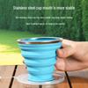 Portable Food-Grade Silicone Collapsible Travel Cup 170-320ml