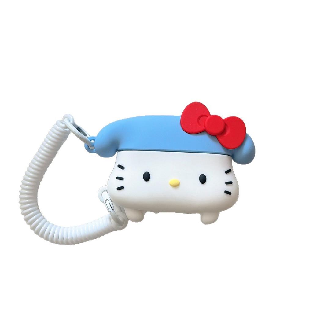 Cute cartoon phone for Apple AirPods4 earphone case 3 generation AirPods pro3 protective case female