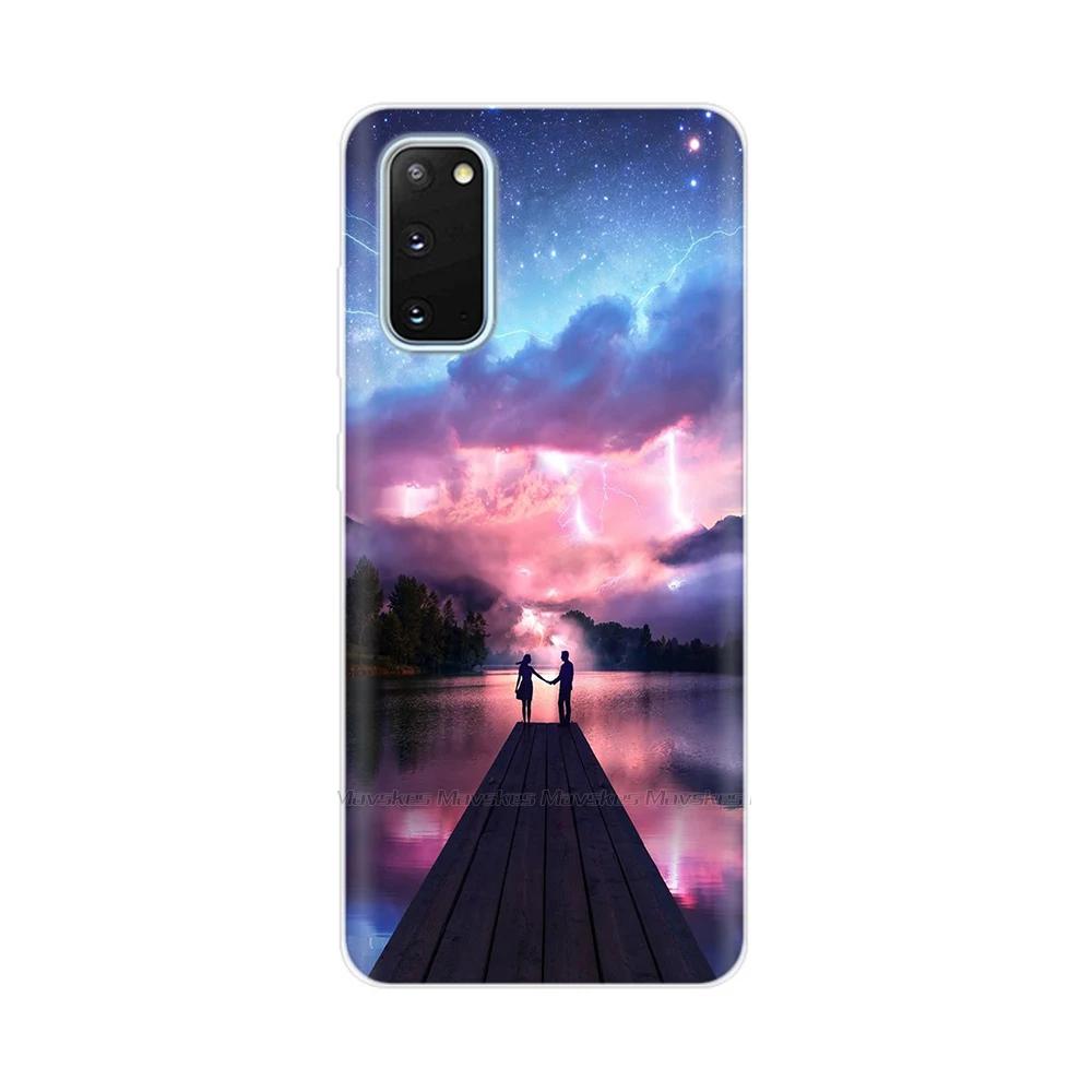 For Samsung Galaxy S20 FE Case S20 Ultra Silicone Back Cover Soft Tpu Phone Case For Samsung S20 FE Case S 20 Plus Cover Bumper