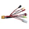 6 Way XT60 Splitter Cable 30Amp Power Distribution For Remote Airplanes Multirotor Battery Systems