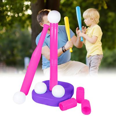 1 Set Tee Ball Set Abnehmbar Gratefrei Tragbar Umweltfreundlich Einfache Lagerung Unterhaltung