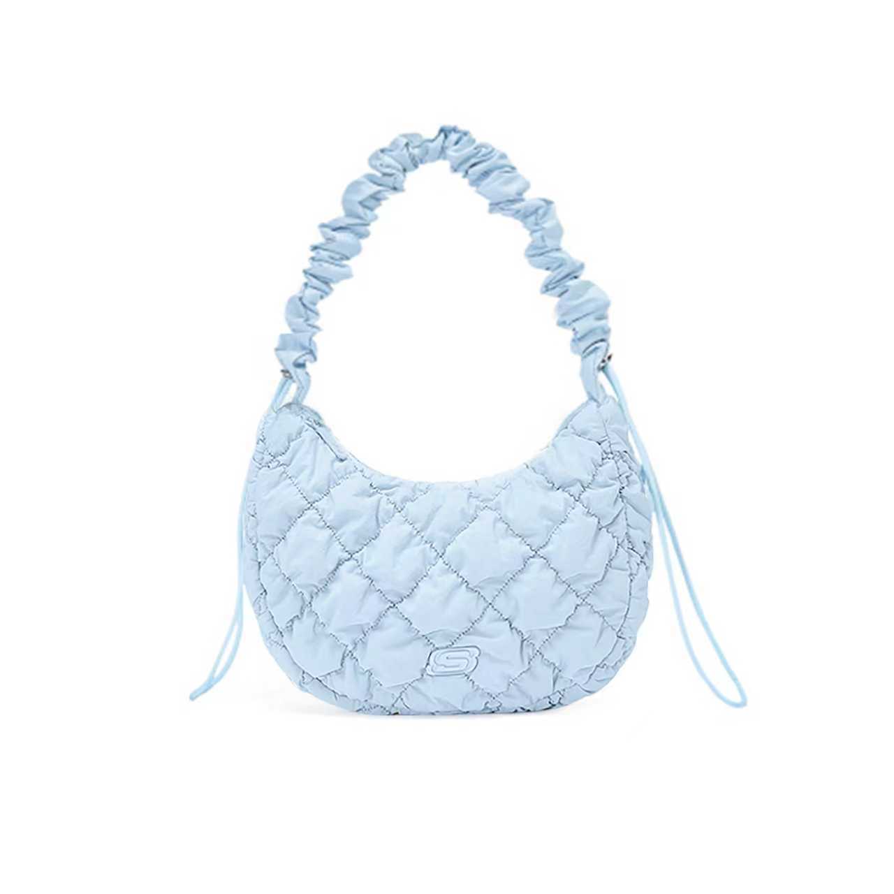 

New Skechers Fabric Shoulder Bag, Crossbody Bag, Shoulder Bag Regular Unisex Frost Blue L125U057-03ZS 24.1*7.1*19.1CM