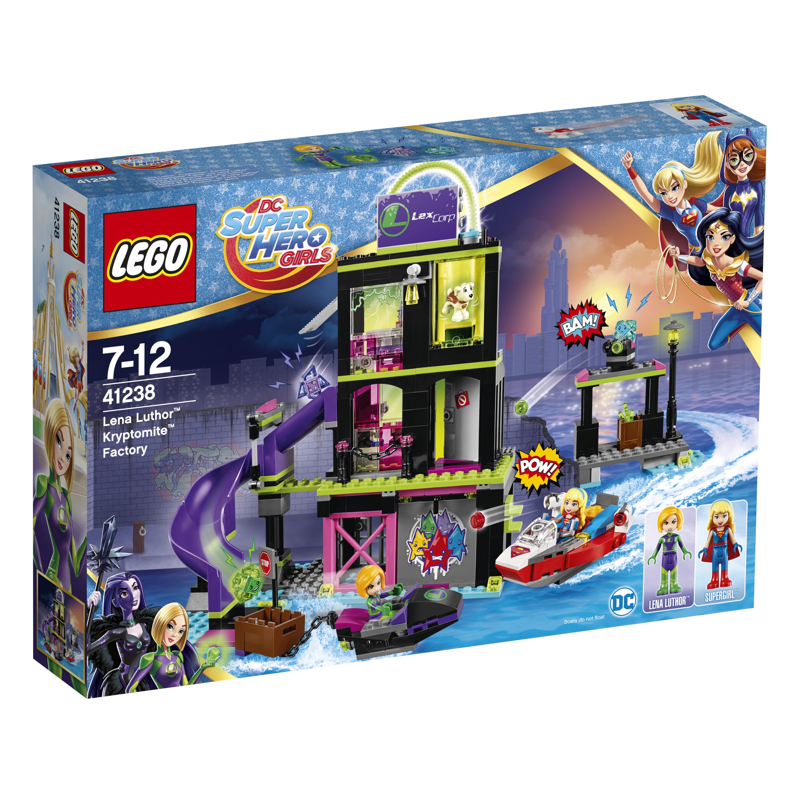 

LEGO Super Hero Girls Lena Luthor and Kryptomite Factory 41238