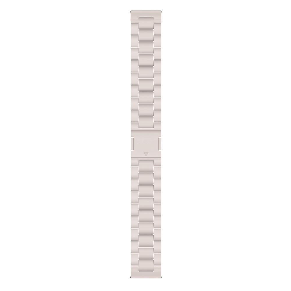 For Samsung Galaxy Watch7 44mm/40mm Watch Band Magnetic Clasp Candy Color 3-Bead Wrist Strap