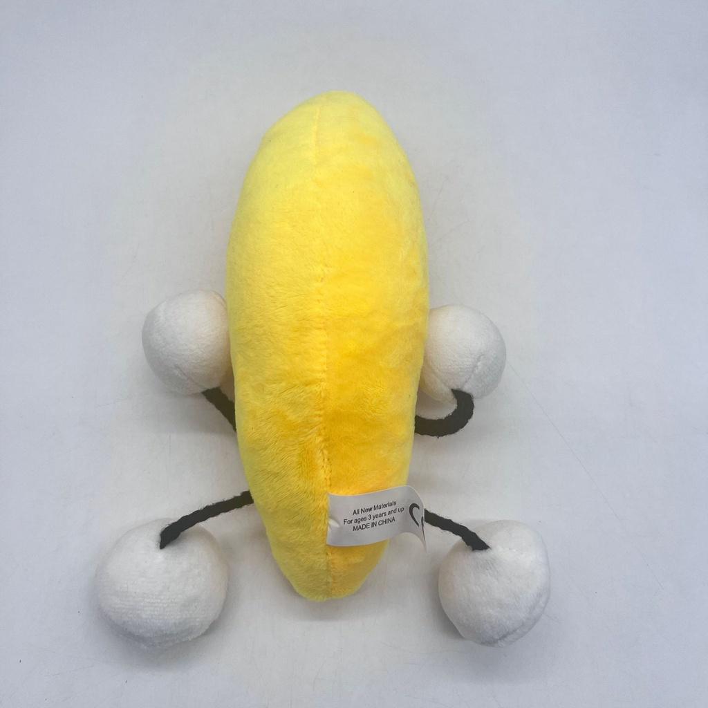 Shovelware Hersenspel Beer Pluche Speelgoed Zacht En Knuffelbaar Gele Banaan Knuffeldier