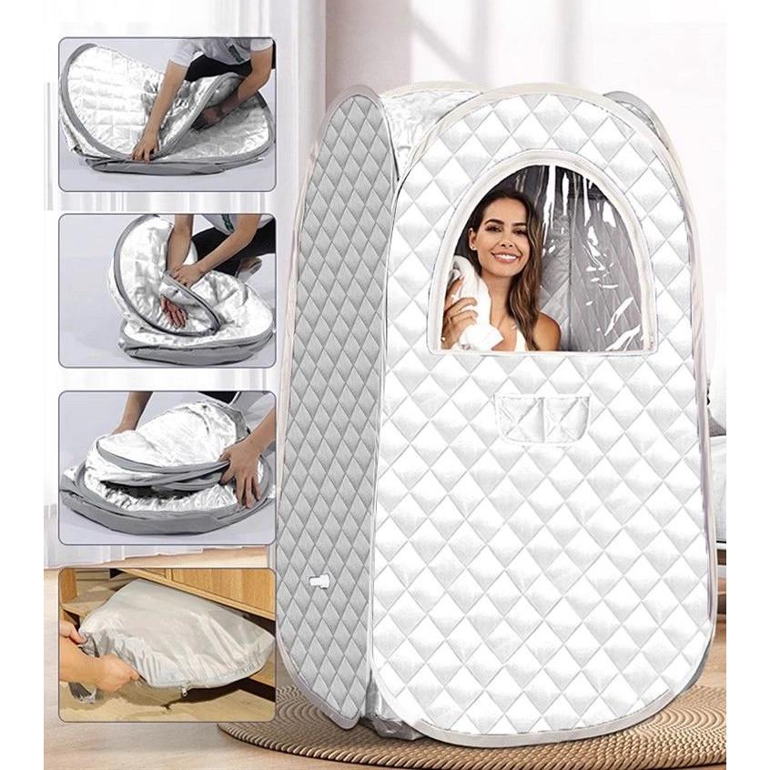 Portable Steam Sauna Set Foldable Full Size Steam Sauna Personal Sauna Tent Household Relaxation & Spa Sweating Sauna Kit
