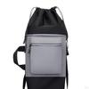 Skateboard Backpack Drawstring Closure Multifunctional Lightweight Longboard Carry Bag Organizer for