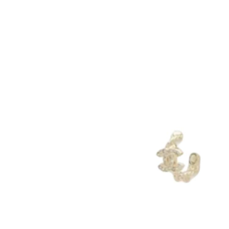 CHANEL Earrings Women's Light Gold ABH177-B23560-U7742