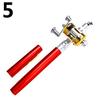 Mini Outdoor Pocket Fish Pen Shape Fishing Rod Aluminum Alloy Fishing Pole