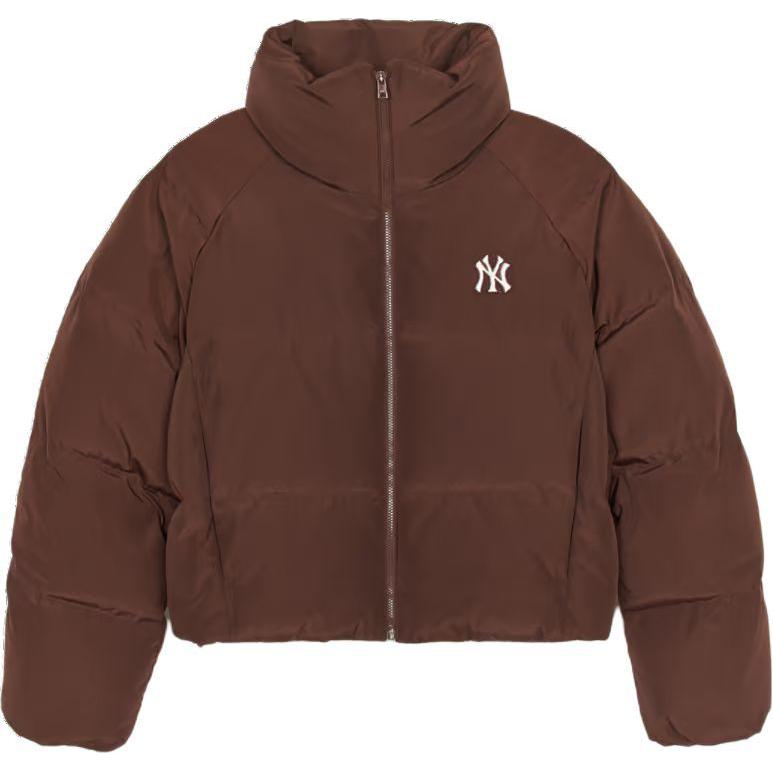

New MLB New York Yankees Down Jacket Women s Brown 3FDJB1046-50BRD S