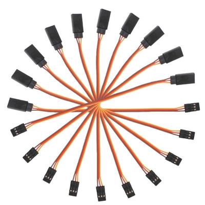 10Pcs 150/200/300/500mm Servo Extension Lead Wire Cable For RC JR