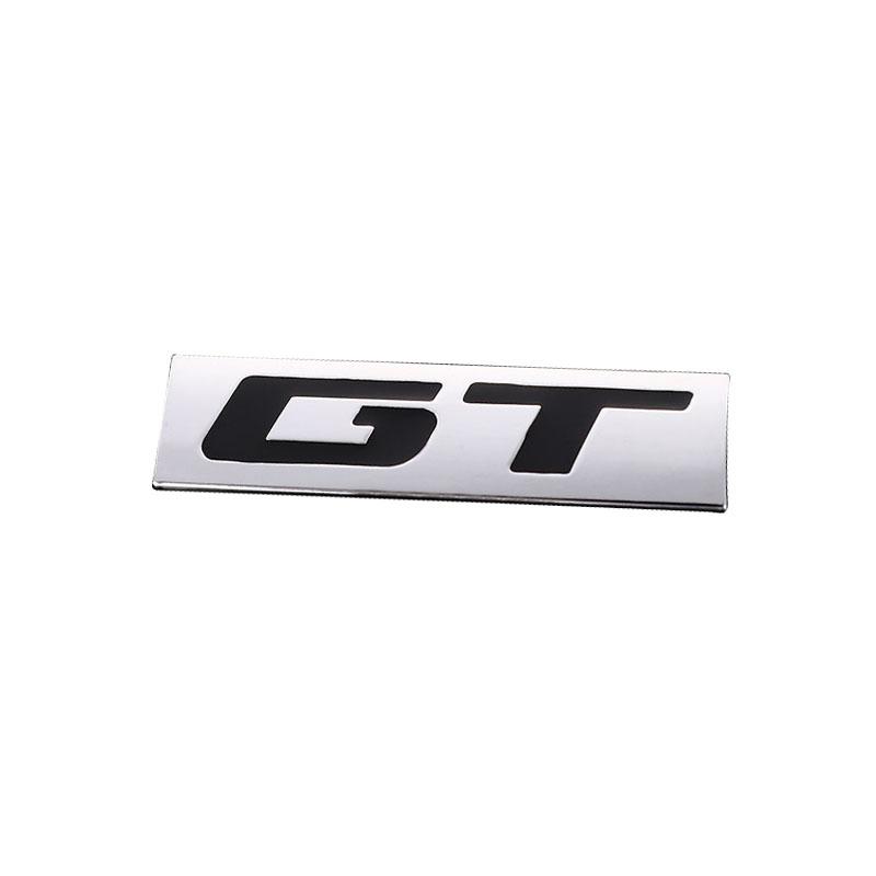 Premium GT for Universal car Engine Hood Fender trunk Tail Rear Bonnet Nameplate Decal Emblem Badge Sticker