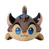 Adorable Lackadaisy Tater Plush Cat Toy Soft Crystal Velvet Stuffed Animal Doll
