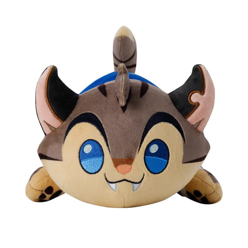 Adorable Lackadaisy Tater Plush Cat Toy Soft Crystal Velvet Stuffed Animal Doll