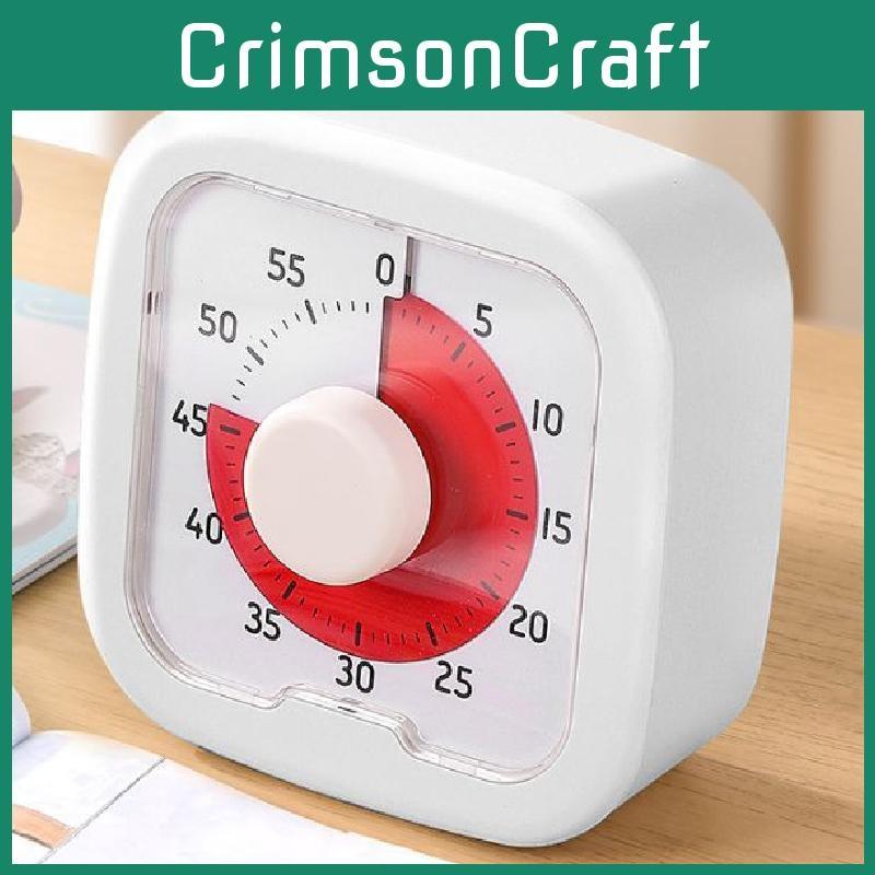 60 Visual Timer Minute Stopwatch Alarm Clock Countdown Timers Durable Tools