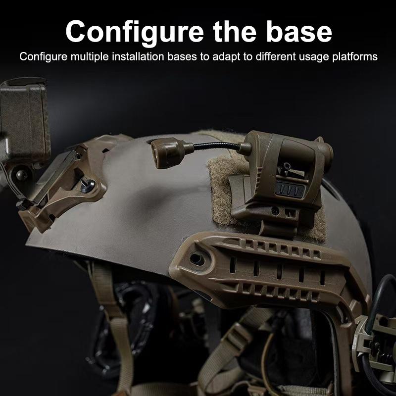 LED Helmleuchte MPLS Charge Modulares Persönliches Beleuchtungssystem Ausrüstung Taktisch Tragbar Schnelle Helmzubehör