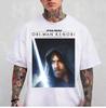 Gwiezdne Wojny Obi-Wan Kenobi Duża Twarz Miecz Świetlny Unisex dla Dorosłych 100% Bawełna Koszulka Męska Top Koszulka Dziecięca