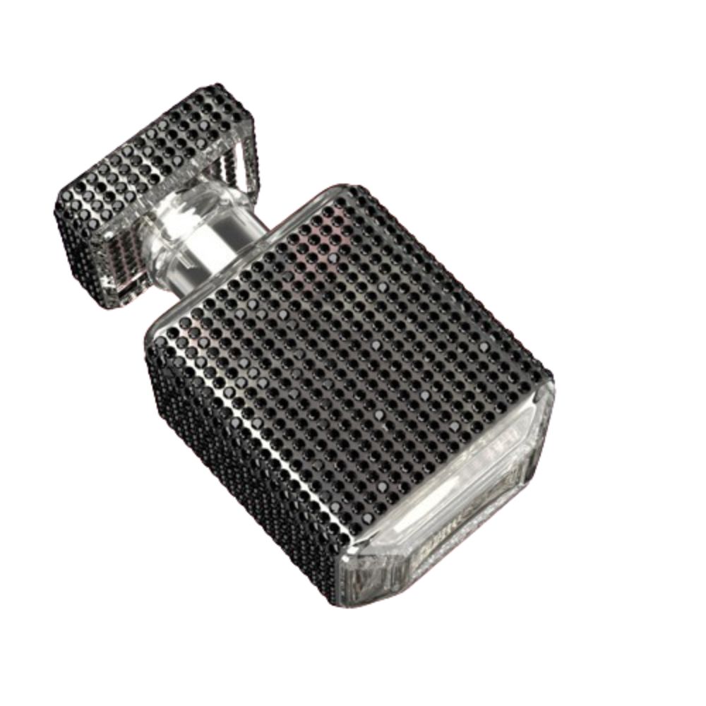 Luxury Glass Perfume Bottle Press Type Travel Spray Bottle Shiny Spray Jars  Liquid Container