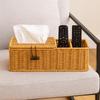 Multifunctional Imitation Vine Tissue Box Breathable Remote Control Storage Box  Restaurant