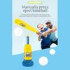Cat Toys Kids Toys Adjust Baseball Pitching Machine Combination Set Children's Outdoor Baseball Catapult Sports Toy