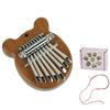 8 Key Mini Wood Kalimba High Quality Exquisite Finger Thumb Piano Marimba Musical Good Accessories Pendant Gift
