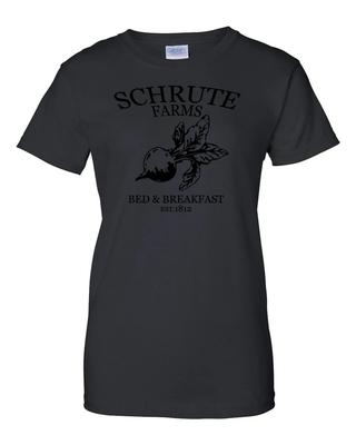 Ladies Schrute Farms - Bed & Breakfast - The Office T-Shirt Women's