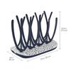 MOTHER-K Baby Bottle Drying Rack, Baby Bottle Drying Stand, Assembled Bottle Drying Stand (Navy)