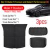 Floor Mats for Tesla Model Y Standard RWD AWD 2026 All Weather Floor Mat Cargo Liner Trunk Mat Frunk Backrest Mats Accessories