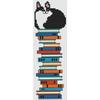 11CT Stamped Double-Sided Butterfly DIY Bookmarks Cross Stitch Kits 18x6cm Needlework Embroidery Craft Kit for Reading Day Gift