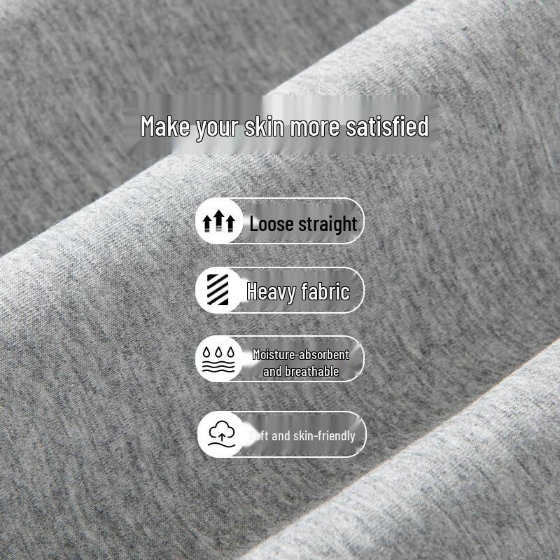 MINISO Men's Straight-Leg High Street Casual Sport Pants