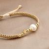 Pearl Bead Star-Shaped Bracelet Adjustable Casual Bracelet Bangle Woven Bracelet  Men