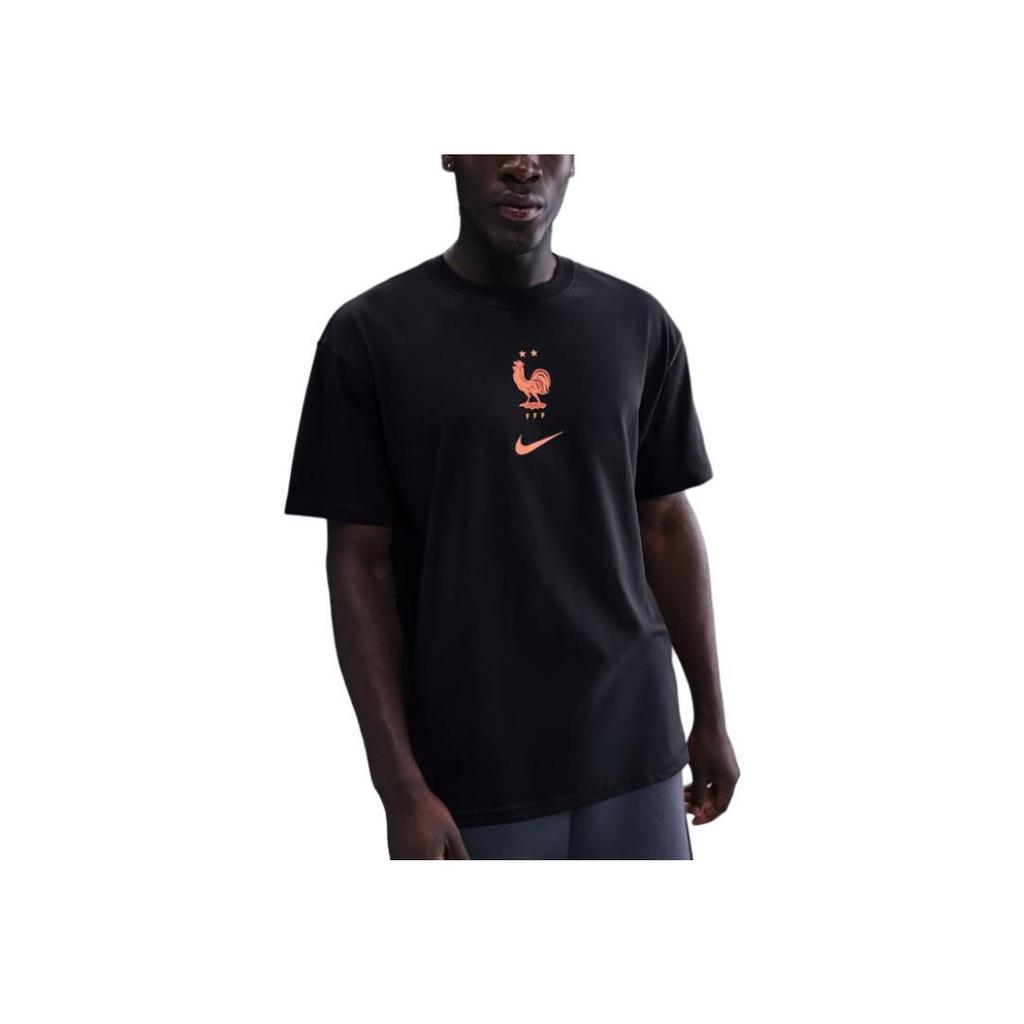 Nike FFF FW25 Comfortable Soft Loose Drop Shoulder Round Neck Short Sleeve T-Shirt Men Tops IO4577-010