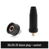 European Style Class A Welding Machine Plug & Socket with Thickened Brass DKJ10-25/35-50 Male-Female Coupler