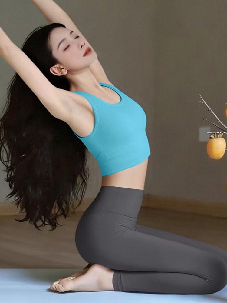 Women s Yoga Vest 2026: New Style Skin-Brightening Pilates Training Top S