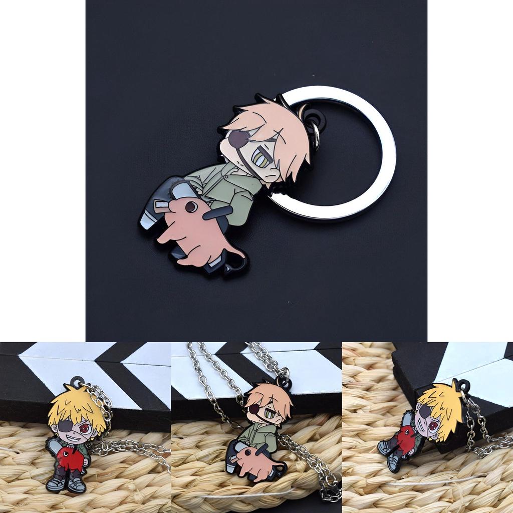 Chainsaw Man Denji Zinc Alloy Keychain/necklace Perfect Gift For Fans!