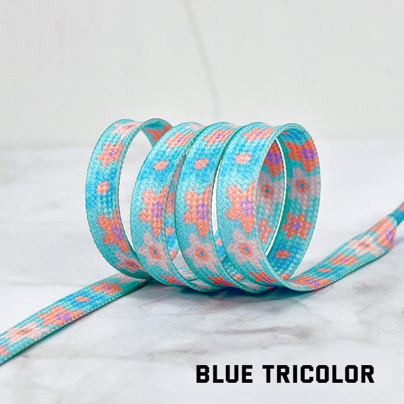 NEW Small Daisy Cherry Blossom Lace Shoelace AF1 Shoelace High-Cut Low Original Female Flower Decorative Buckle Female Shoelace