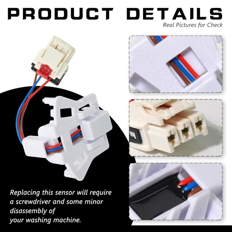 High Precision Speed Sensor for Consistent Wash Cycles Washing Machine Accessories Home Appliance Replacement Parts