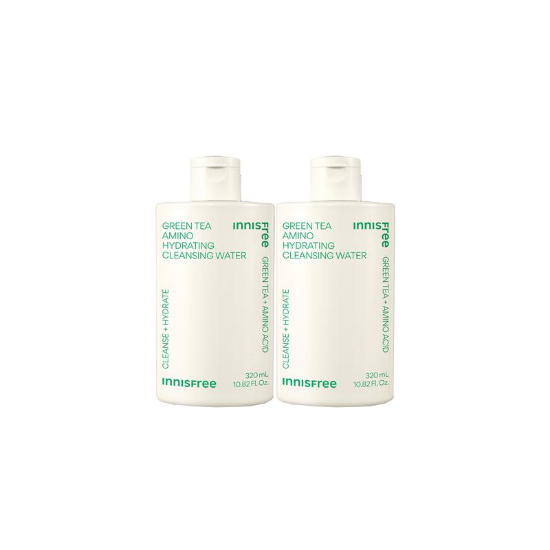 Innisfree смывка увлажняющая Зеленый чай амино-вода средство для снятия макияжа-320мл2 зелёный