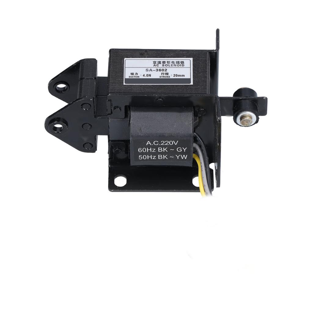 BERM AC Solenoid Electromagnet Traction Push Pull Electric Magnet AC220V SA‑3602