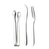 304 stainless steel short fruit fork moon cake knife fork eggshell model matching fruit stick mini clip gift