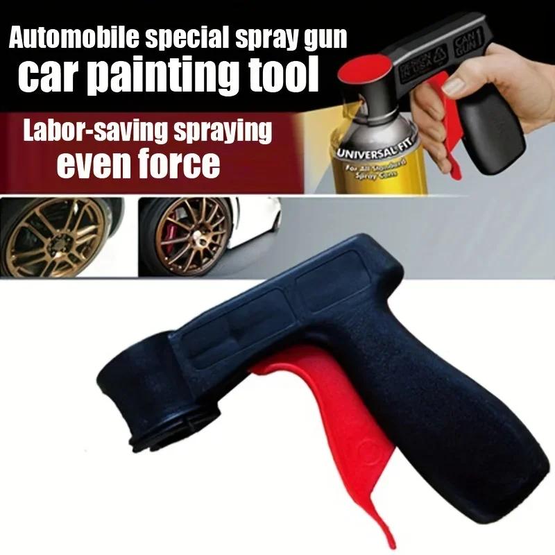 1-11PCS Plastic Assisted Hand Spray Gun Spray Paint Booster Handle Universal Reusable Automotive Wall Self-Spray Can Tool