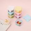Small Plastic Containers for Kitchen & Home, 1Pcs Kitchen Storage Box, Food Storage Container, Moisture - Proof Airtight