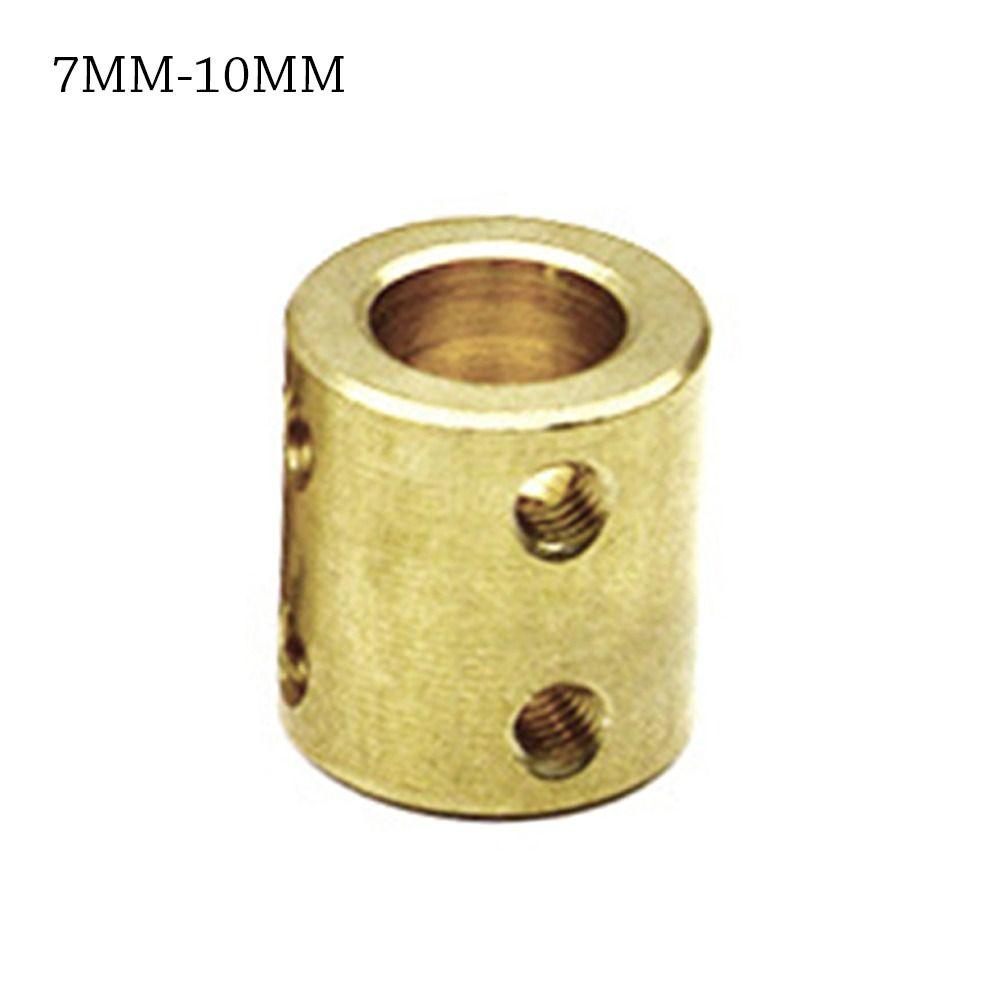

З’єднувальна втулка, латунна жорстка з’єднувальна муфта, з’єднувальна муфта, деталі вала двигуна, мотор-редуктор 7MM-10MM