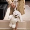 Floral Sagging Rabbit Plush Toy Long Ears Little White Rabbit Doll Floral Rabbit Rabbit Doll Children Comfort Doll Gift
