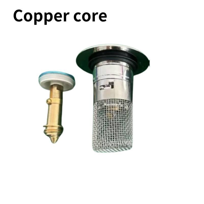 

Пробка для раковины в ванной, медный сливной фильтр для раковины, кухонные инструменты, прочный Copper