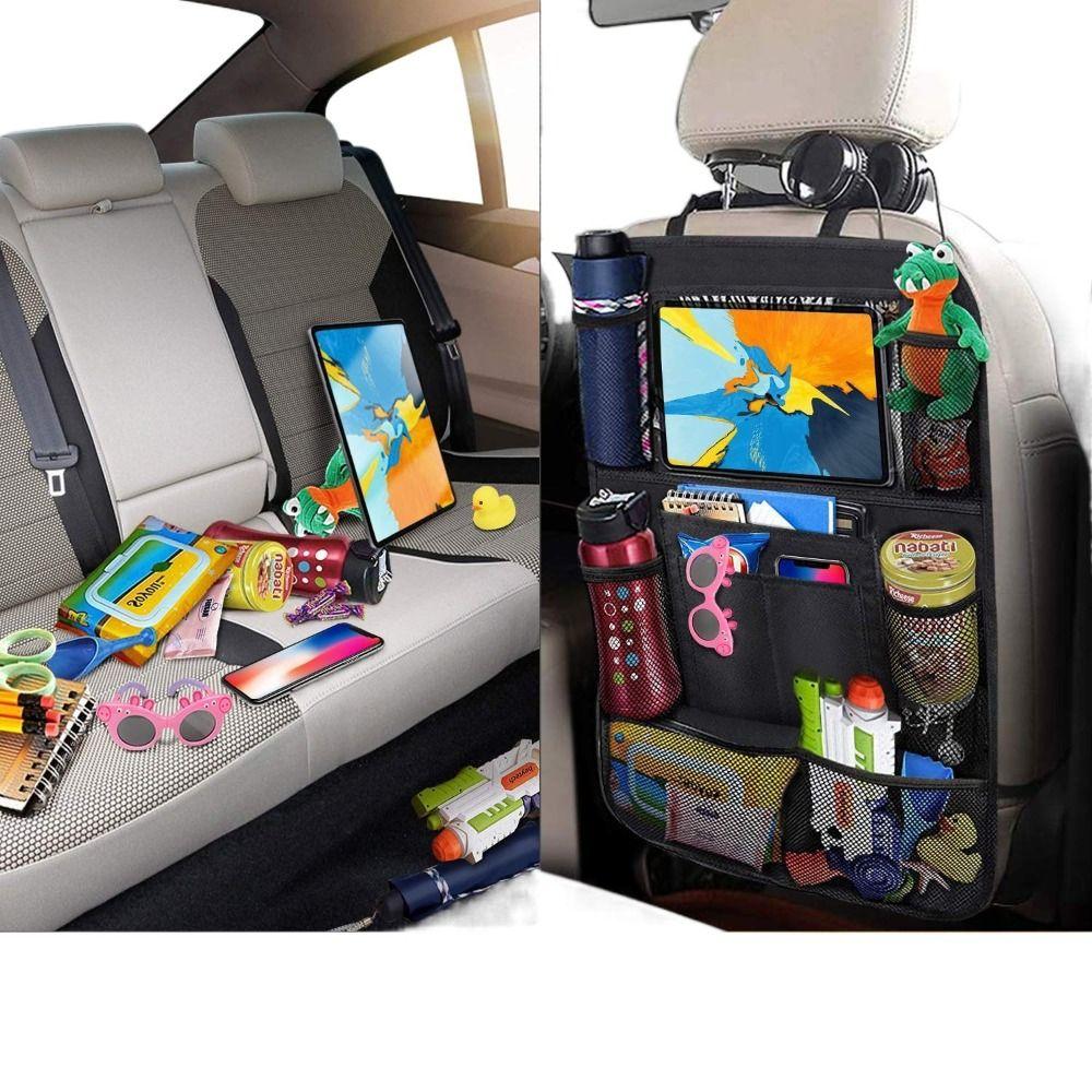 High-Capacity Backseat Car Organizer Car Seat Organizer  Backseat Storage