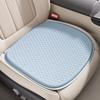 Summer Cooling Car Seat Cushion Breathable Non-Slip Solid Color Pad Soft Comfort Mat Dustproof Car Seat Cover Front Driver Seat