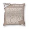 Starfish Story How To Make A Difference Square Pillowcase Polyester Linen Velvet Pattern Zip Decor Pillow Sofa Cushion Cover