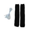 Japanese Style Leg Warmers Gothic Knit Long Socks Leggings Gaiters Autumn Winter Cuffs Ankle Heaps Socks
