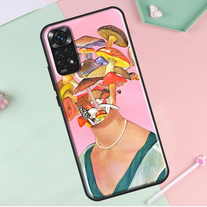 Indie Hippie Art For Redmi Note 12 Pro Plus Cover For Redmi Note 10 8 9 11 Pro 12S 11S 10S 9S 9C 10C 12C Case